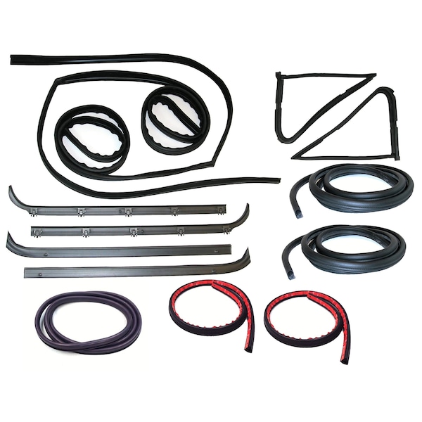 Fairchild Industries Kf1006-13 - 1980-1983 F-100 Weatherstrip Kit KF1006-13 - main